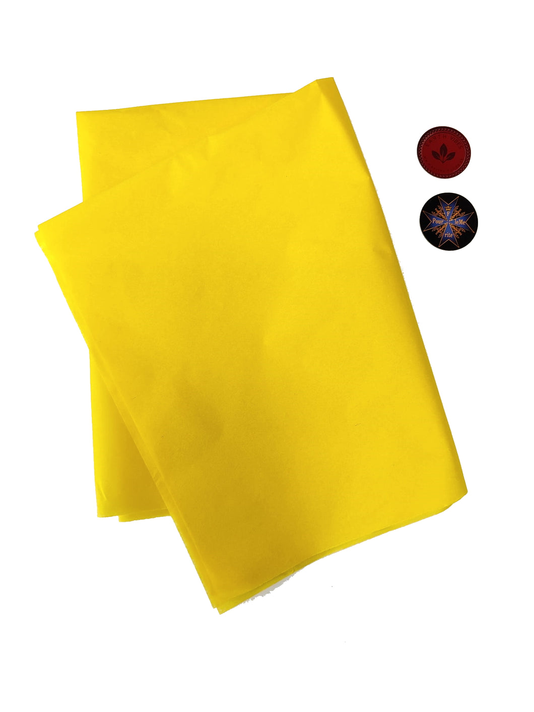 Sunfire Yellow Tissue Covering